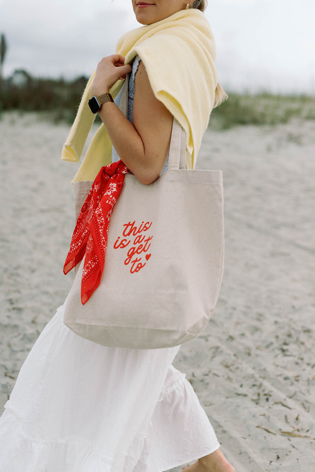 This is a Get To Tote Bag
