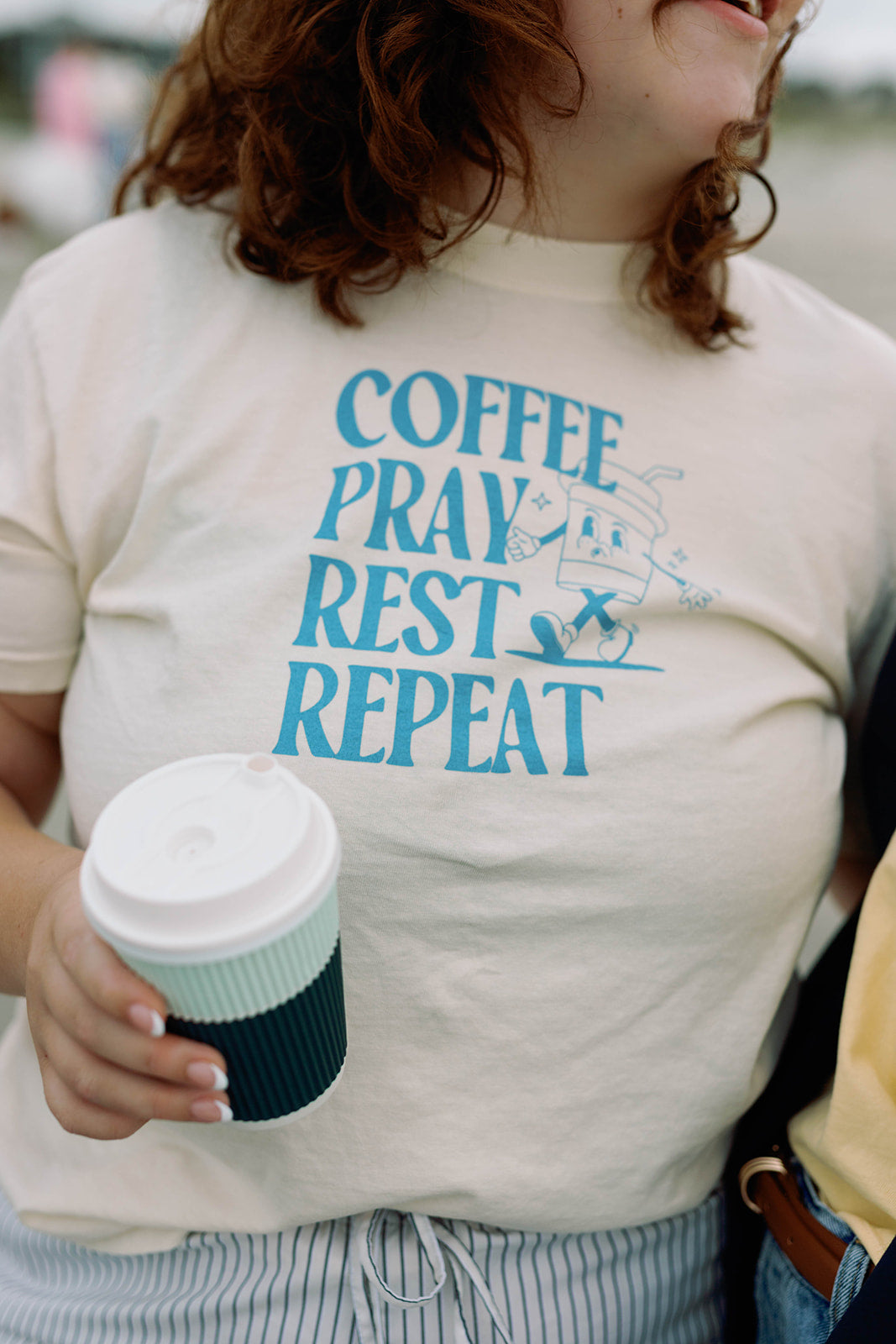 Coffee Pray Rest Repeat T-shirt