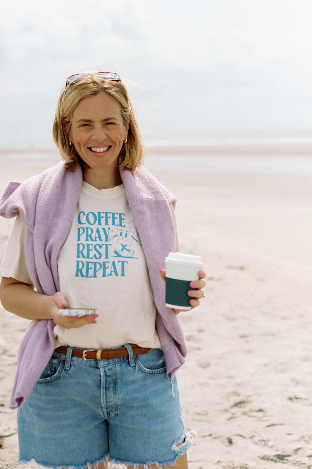 Coffee Pray Rest Repeat T-shirt