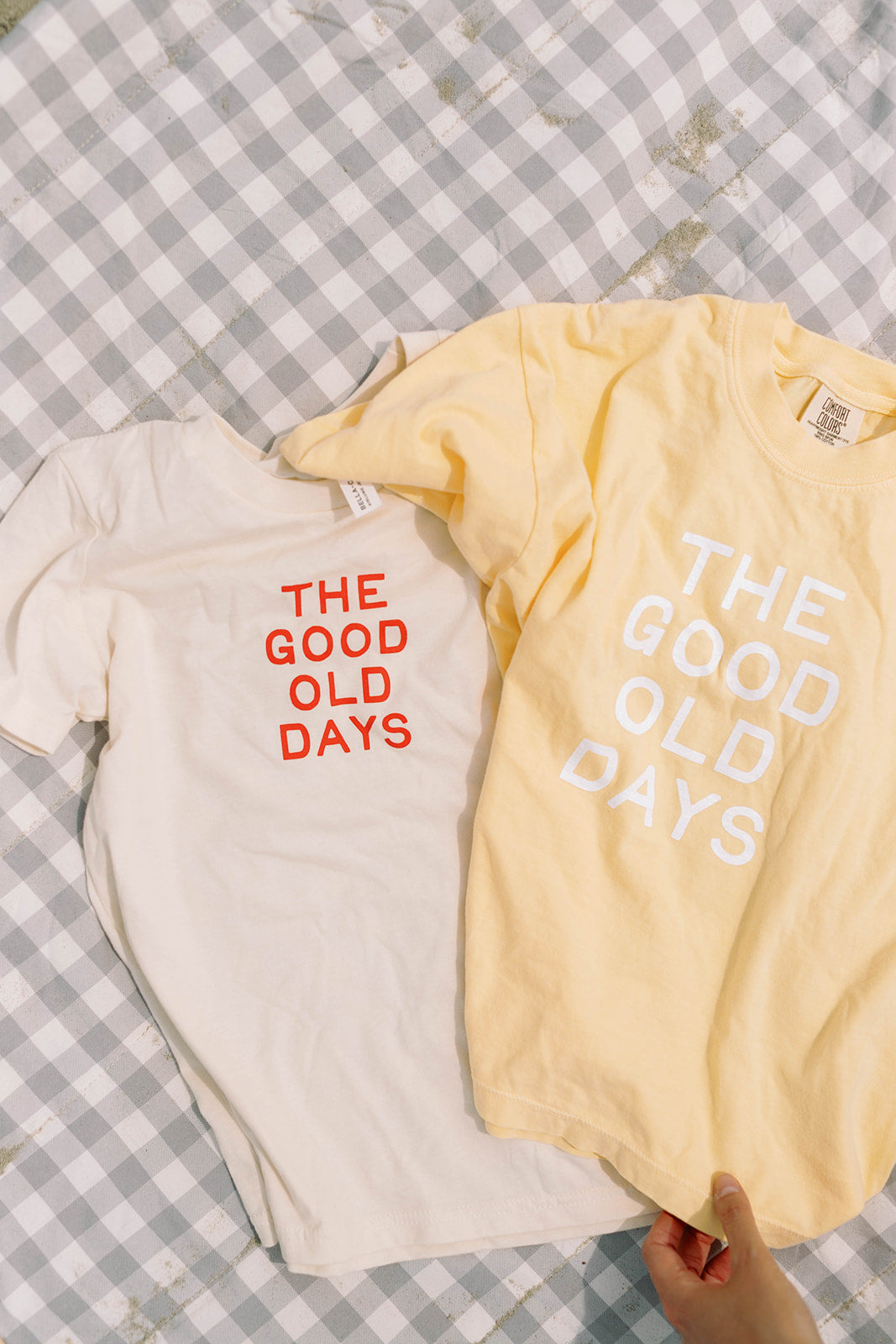 The Good Old Days Kids T-shirt