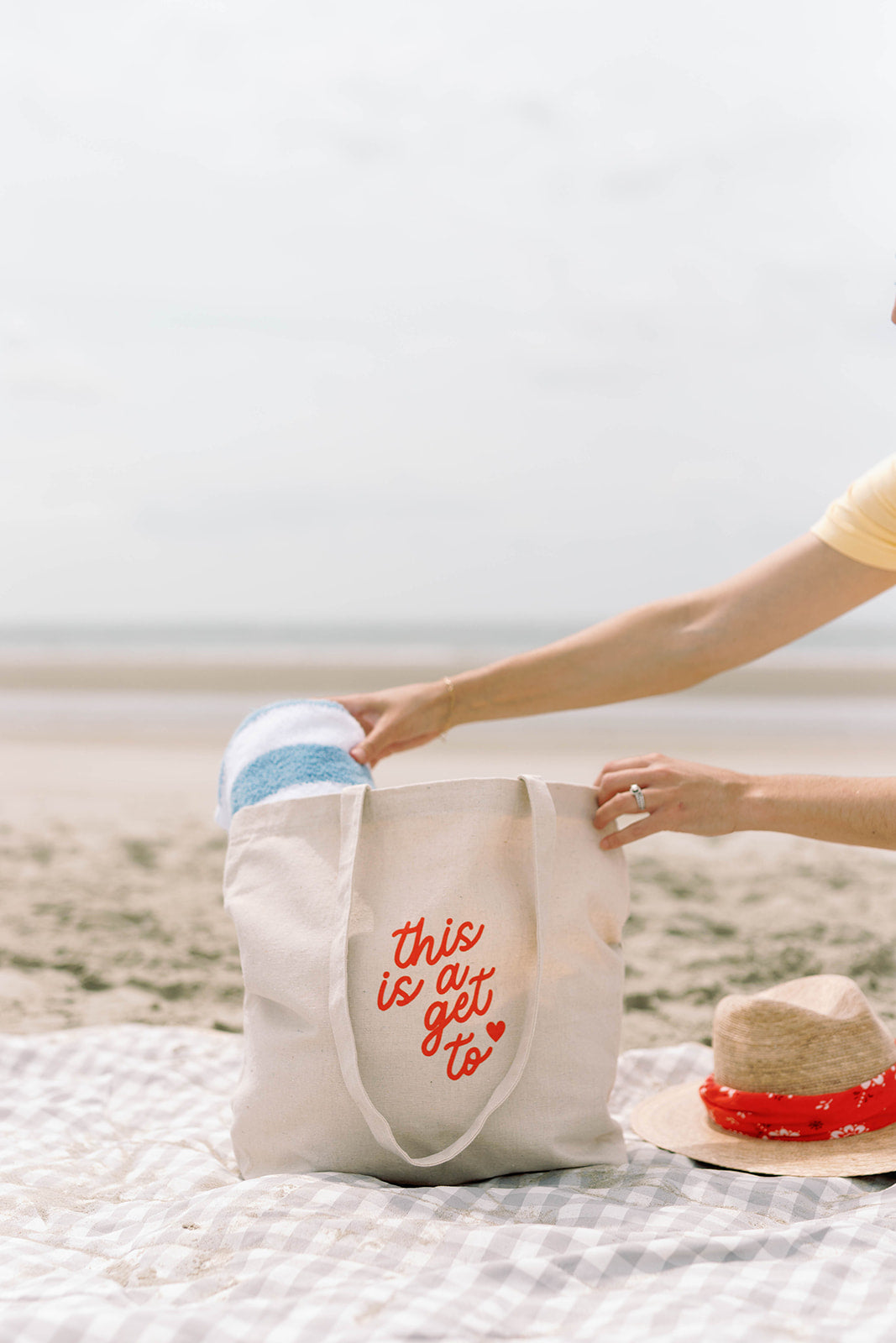 This is a Get To Tote Bag