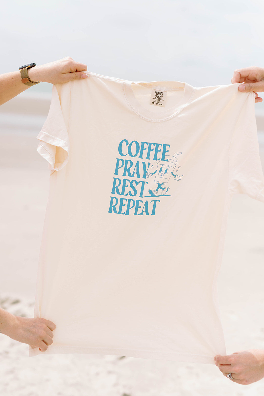Coffee Pray Rest Repeat T-shirt