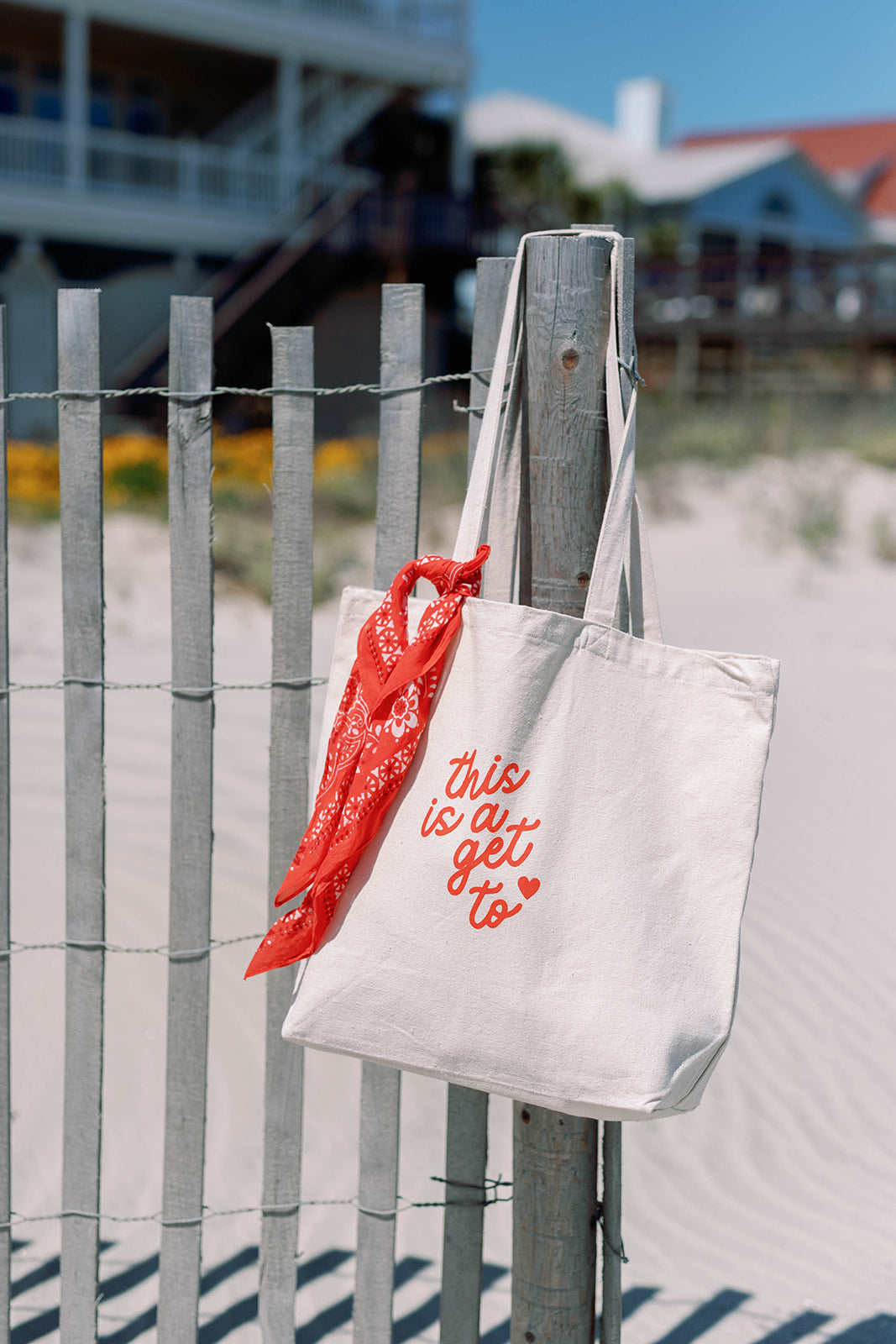 This is a Get To Tote Bag