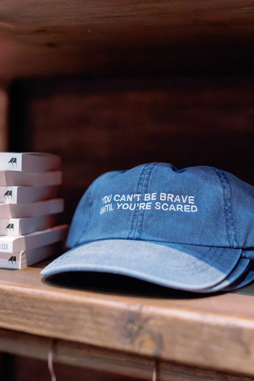 You Can't Be Brave Until You're Scared Hat